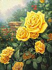 A Perfect Yellow Rose by Thomas Kinkade